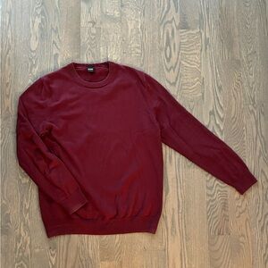 Hugo Boss Men’s Burgundy Sweater
